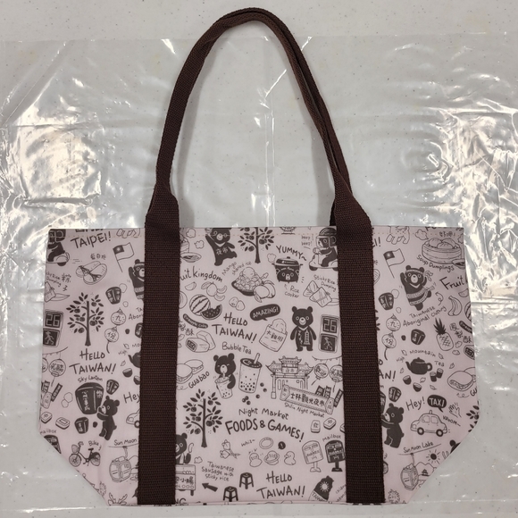 Waterproof Taiwan Dumpling Tote Shoulder Bag Purse - Picture 8 of 12